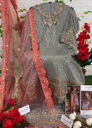 Serine S 99 B Fox Georgette Embroidered With Handwork Pakistani Suits