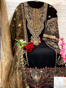 Fepic Rosemeen C 1291 Georgette Embroidered Worked Pakistani Suits