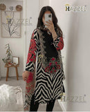 Hazzel 0361 Maria B Pure Cotton Printed And Embroidery Patches Work Pakistani Suits