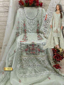 Fepic Rosemeen C 1958 Organza Embroidered With Handworded Worked Suits