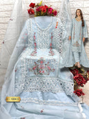 Fepic Rosemeen C 1958 C Organza Embroidered With Handworded Worked Suits