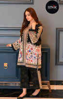 Iznik 10005 Lawan Fabrics Print Turkis Co Ord Set