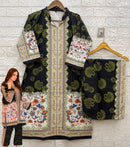 Iznik 10005 Lawan Fabrics Print Turkis Co Ord Set