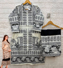 Iznik 10006 Lawan Fabrics Print Turkis Co Ord Set