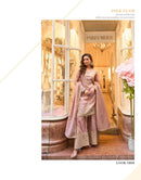 Sayuri Designer 5860 Pure Viscos Simar Jacquard Silk Suit