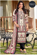 Mehboob Tex 1629 Pure Viscose Maslin Digital Print With Aari Handwork Pakistani Suits