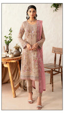 Fepic Rosemeen C 1974 Georgette Embroidered Worked Suits