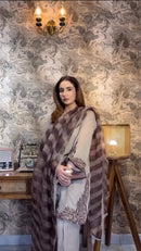 ZSR 3127 Fox Georgette With Embroidery Thread Work Traditional Wear