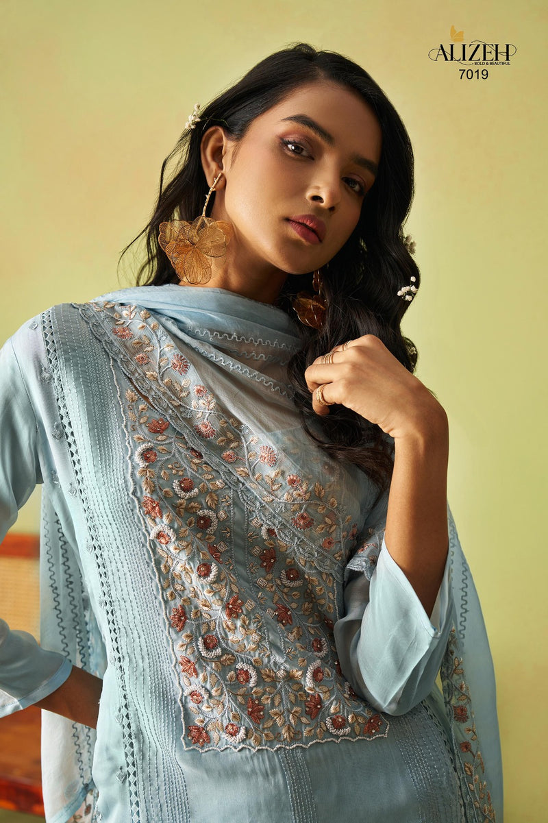 Alizeh 7019 SAADGI 2 Ready To Wear Luxury Ethnic Wear