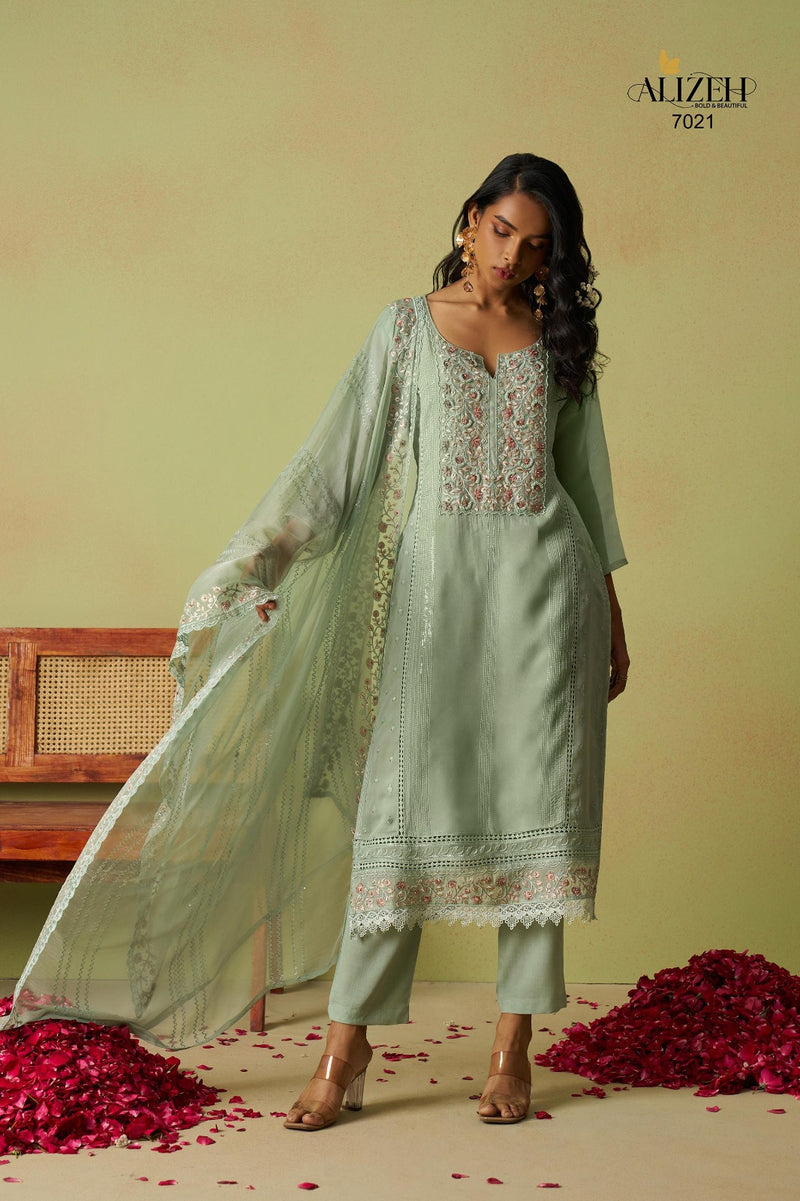 Alizeh 7020 SAADGI 2 Ready To Wear Luxury Ethnic Wear