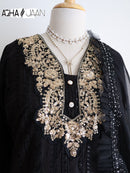 Agha Jaan 1027 Reyon Luxury Pret Kurti