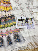 Mehboob Tex 1602 B Viscose Cambric Cotton With Heavy Self Embroidery Work Pakistani Suits