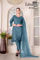 Laxuria Trendz 1556 C Designer Stylish Tunic Classic Embroidery Work Pakistani Pret Kurti