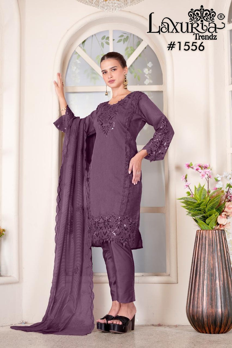 Laxuria Trendz 1556 D Designer Stylish Tunic Classic Embroidery Work Pakistani Pret Kurti