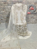 Affan Creation 9073 Fox Georgette With Heavy Embroidery Khatli Handwork Suits