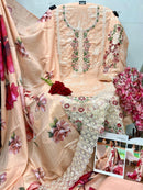 Sobia Nazir SN 1051 Cotton Chikankari Embroidered With Cutwork Pakistani Suits