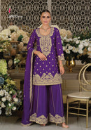 Eba Lifestyle 1922 Afrozeh Heavy Chinon With Emboidery Work