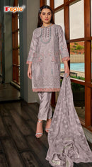 Fepic Rosemeen C 1669 E Organza Embroidered Work Suits