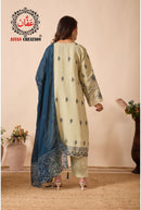 Affan Creation Dno 9057 Fox Georgette With Heavy Embroidery Seqvence Work Suits