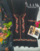 Al Laam 190 Pure Camric Cotton With Self Embroidery Work Suits
