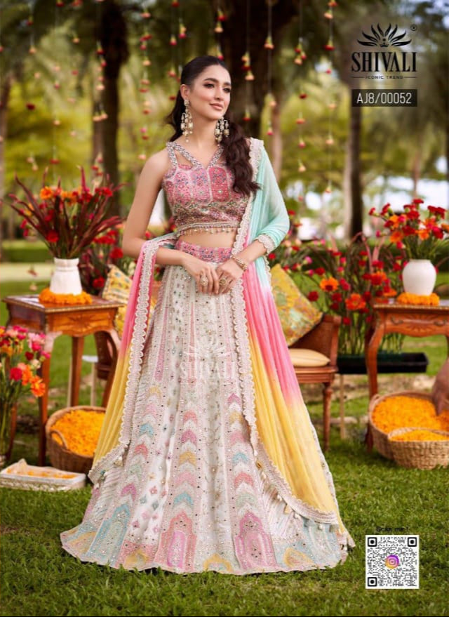 Shivali AJ8 00052 Wedding Wear Lehenga Choli
