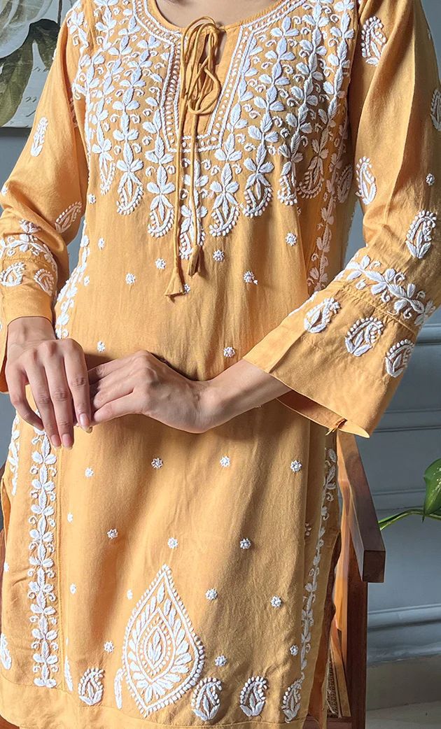 BE 396 Exclusive And Comfortable Embroidered Kurta Plazzo Pair