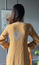 BE 396 Exclusive And Comfortable Embroidered Kurta Plazzo Pair