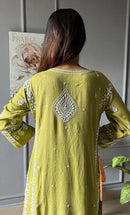 BE 396 B Exclusive And Comfortable Embroidered Kurta Plazzo Pair