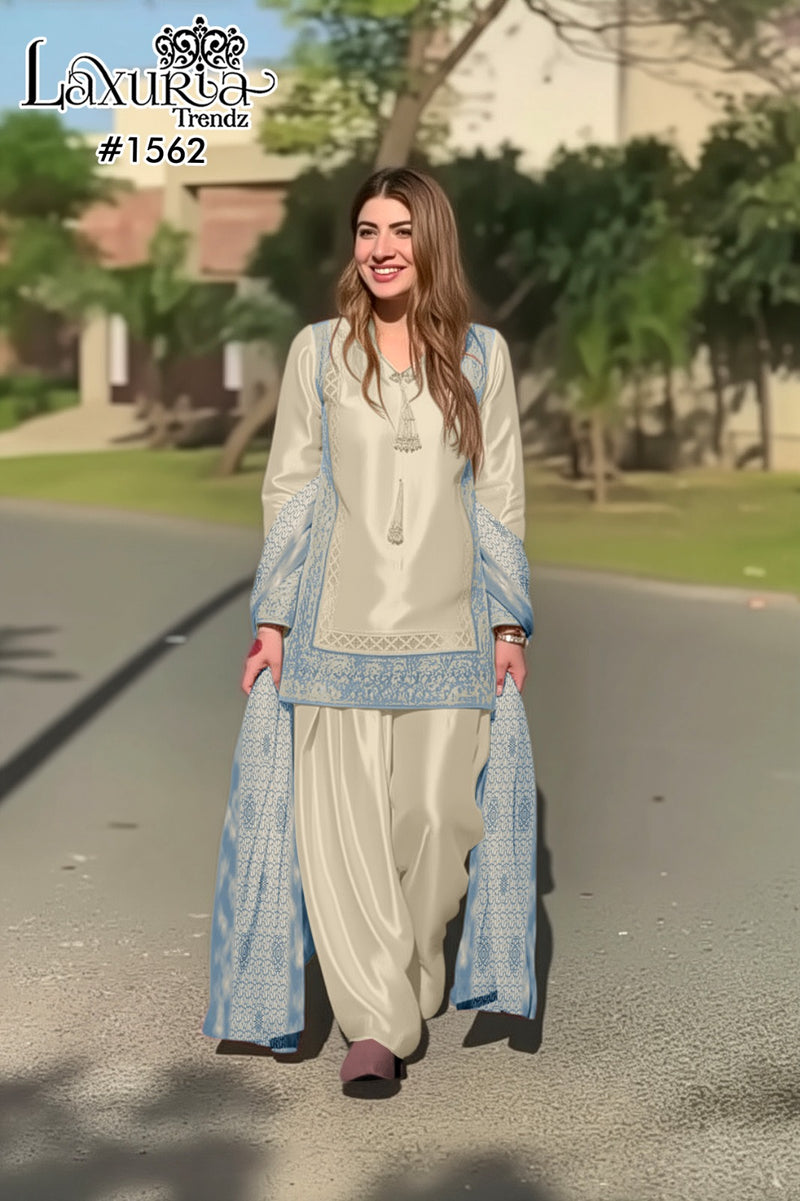 Laxuria Trendz 1562 B Luxury Farshi Salwar
