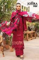 Johra Tex JT 182 Cambric Cotton With Heavy Embroidery Work Pakistani Suits