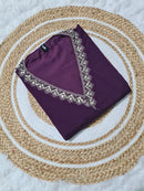 Sanskriti 8987 Pure Viscose Chanderi Work Kurti