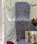 Sajida 1068 Aleeza Georgette Heavy Embroidered With Khatli Work Suits
