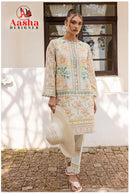 Aasha Designer 10037 Modal Satin Print Cord Set