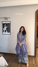 AD 401 Designer Wear Embroidered Worked Party Wear Suits