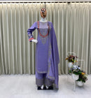AD 401 Designer Wear Embroidered Worked Party Wear Suits