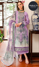 Mehhboob Tex 1394 B Pure Camric Cotton With Self Embroidery Work Pakistani Suits