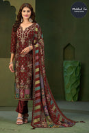 Mehboob Tex 1726 B Pure Viscose Maslin Digital Print Pakistani Suits