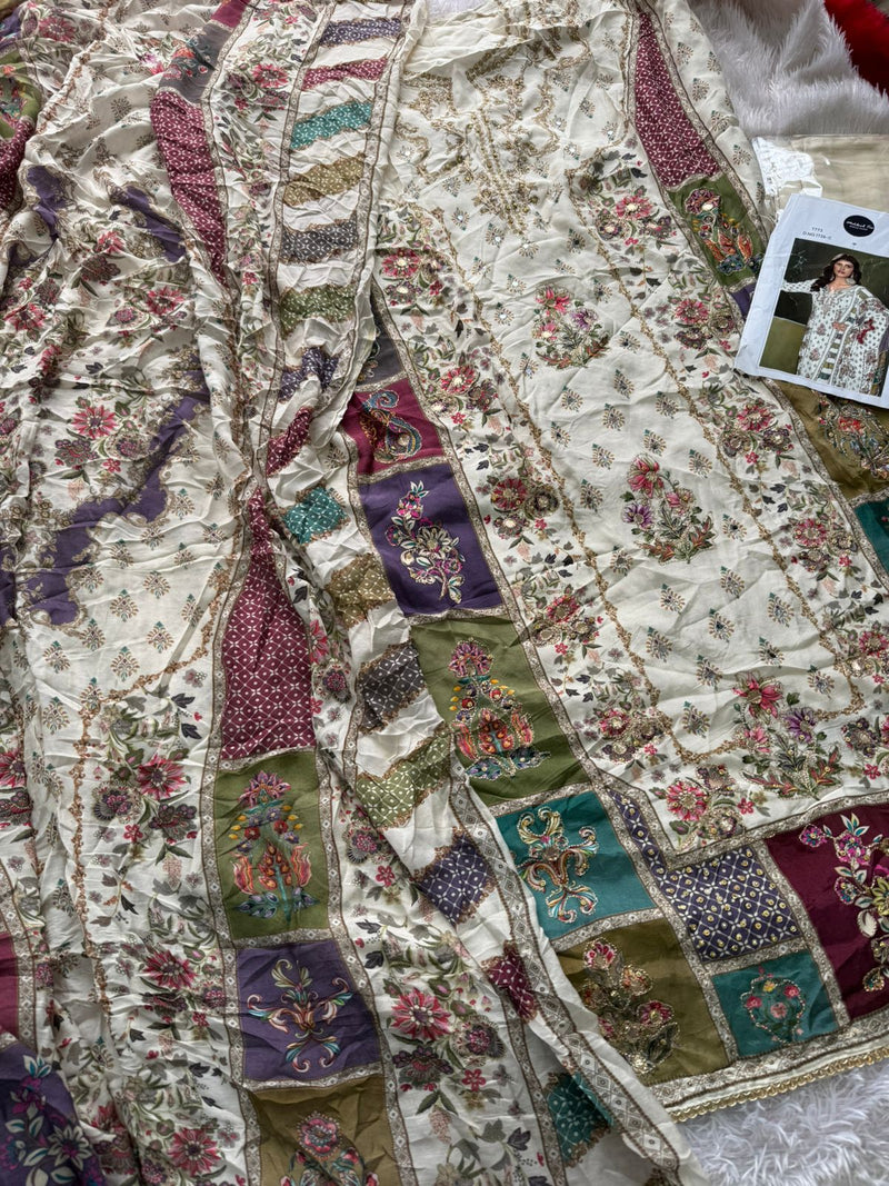 Mehboob Tex 1726 C Pure Viscose Maslin Digital Print Pakistani Suits