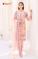 Fepic Rosemeen C 1635 Georgette Embroidered With Heavy Handwork Suits
