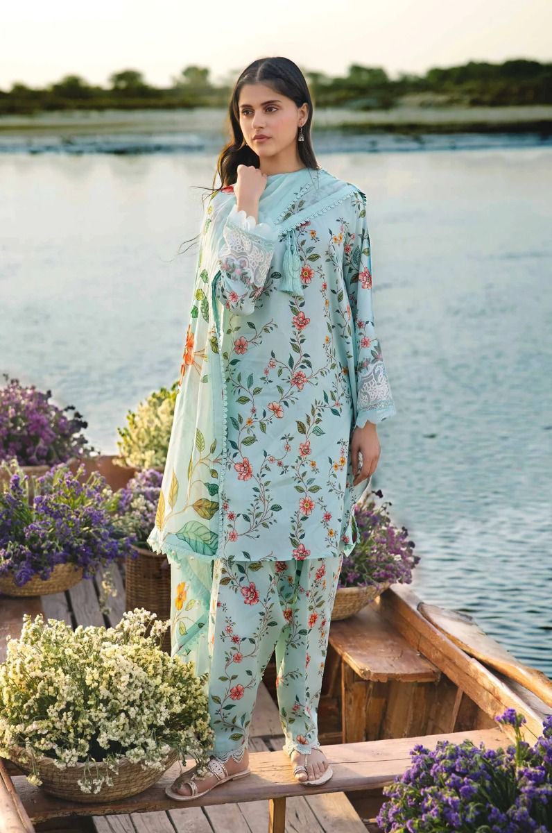 Al Zohaib 1053 Pure Cotton Print Casual Pakistani Suits