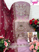Sajida 1116 Anaya Georgette With Heavy Embroidered Work Pakistani Suits
