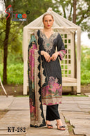 Shree Fab KT 282 Pure Viscous Maslin Digital Print And Hand Work Suits