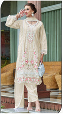 Fepic Rosemeen C 1984 C Organza Embroidered Worked Suits