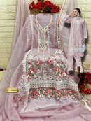 Fepic Rosemeen C 1984 Organza Embroidered Worked Suits