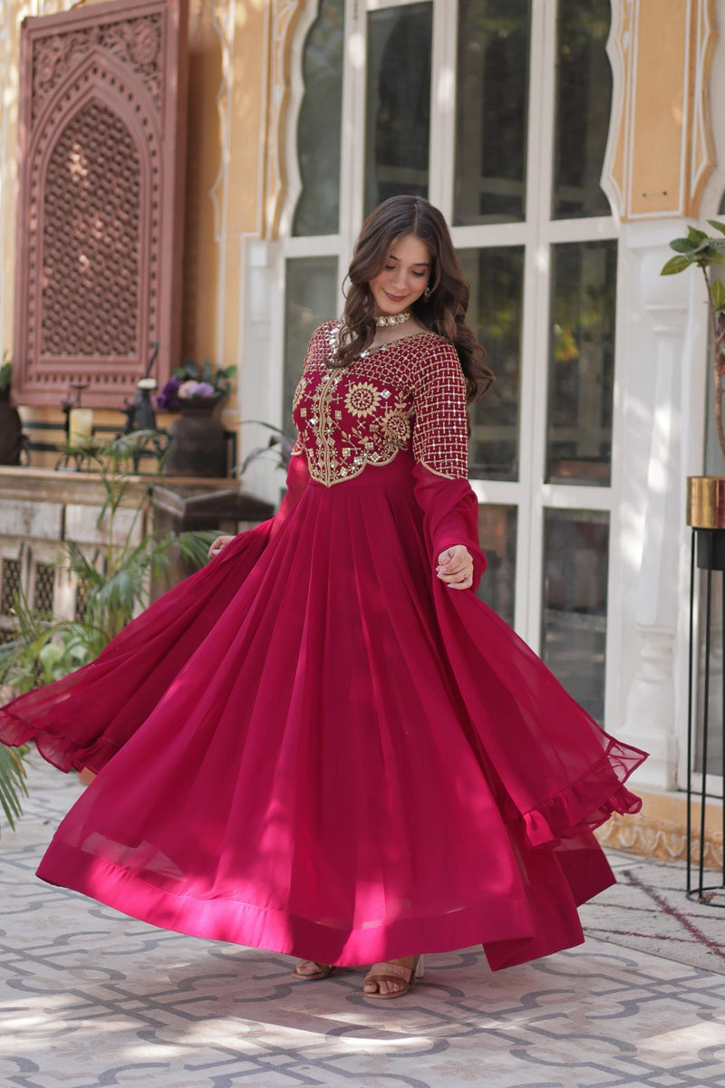 LW 9223 Premium Designer Readymade Gown