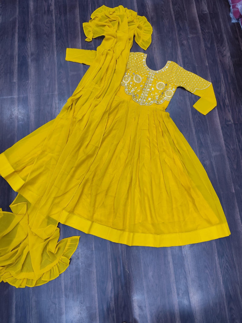 LW 9223 B Premium Designer Readymade Gown