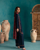 ZSR 3123 Pure Natural Crep Silk With Embroidery Sequence Work Suits
