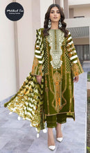 Mehboob Tex 1677 D Pure Cotton Print With Self Embroidery Work Pakistani Suits