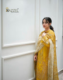 Hazzel 0323 Pure Cotton Print Pakistani Suits