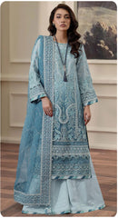 Zaha 014 Georgette With Heavy Embroidered Worked Suits